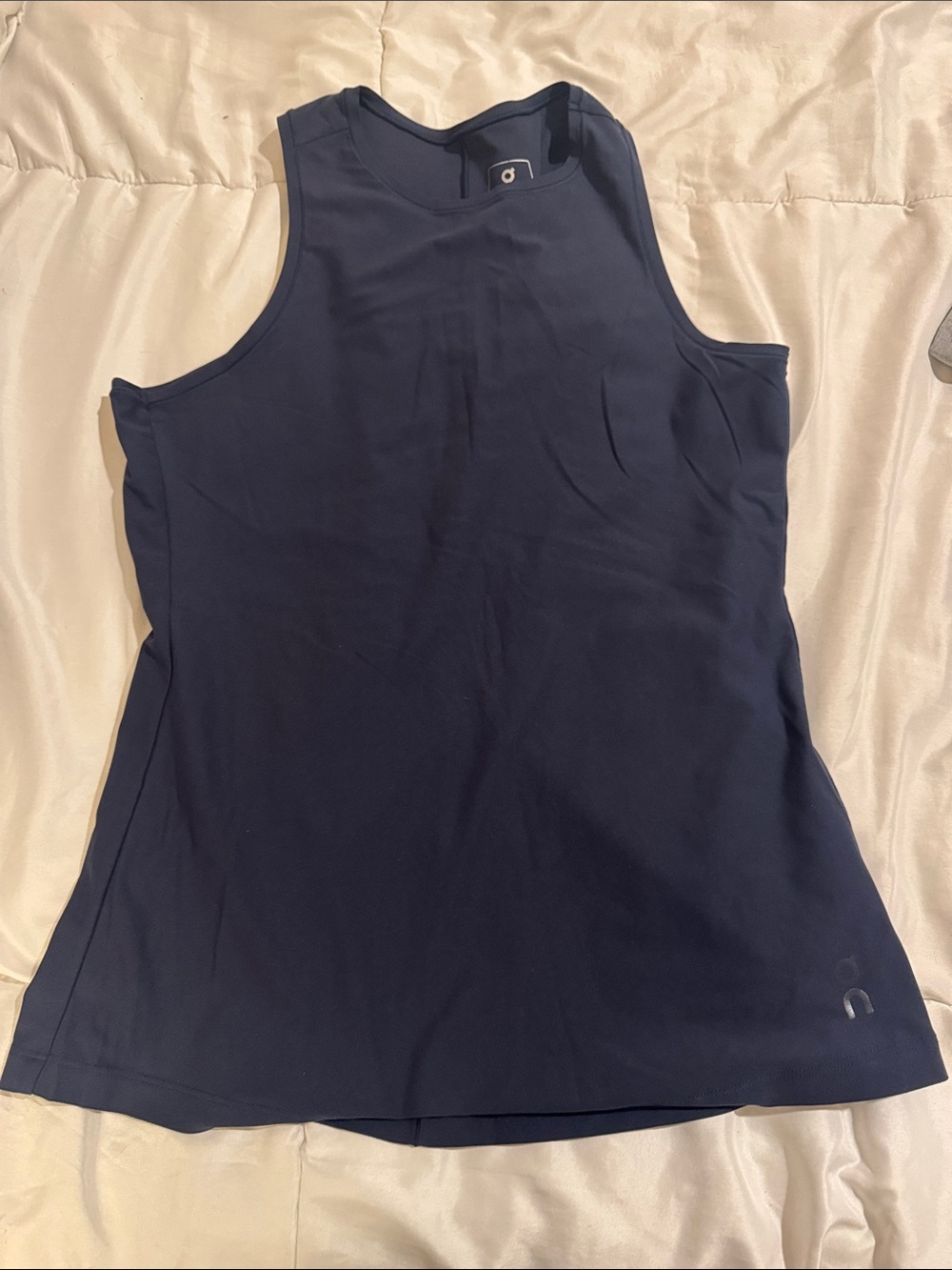 On Running Navy Athletic Tank Top